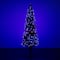 6ft. Fiber Optic Multicolor LED Lights Slim Pine Artificial Christmas Tree